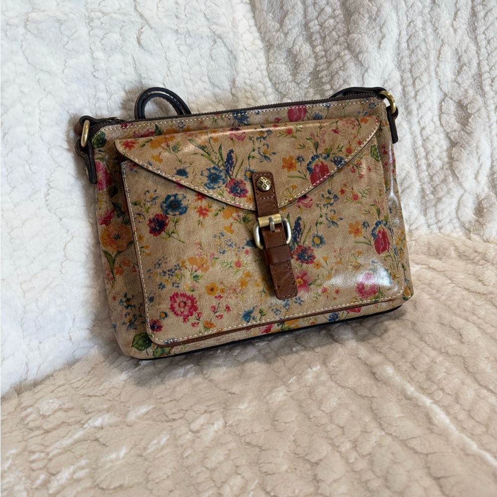 Patricia Nash Multicolor Floral Crossbody Bag NWT